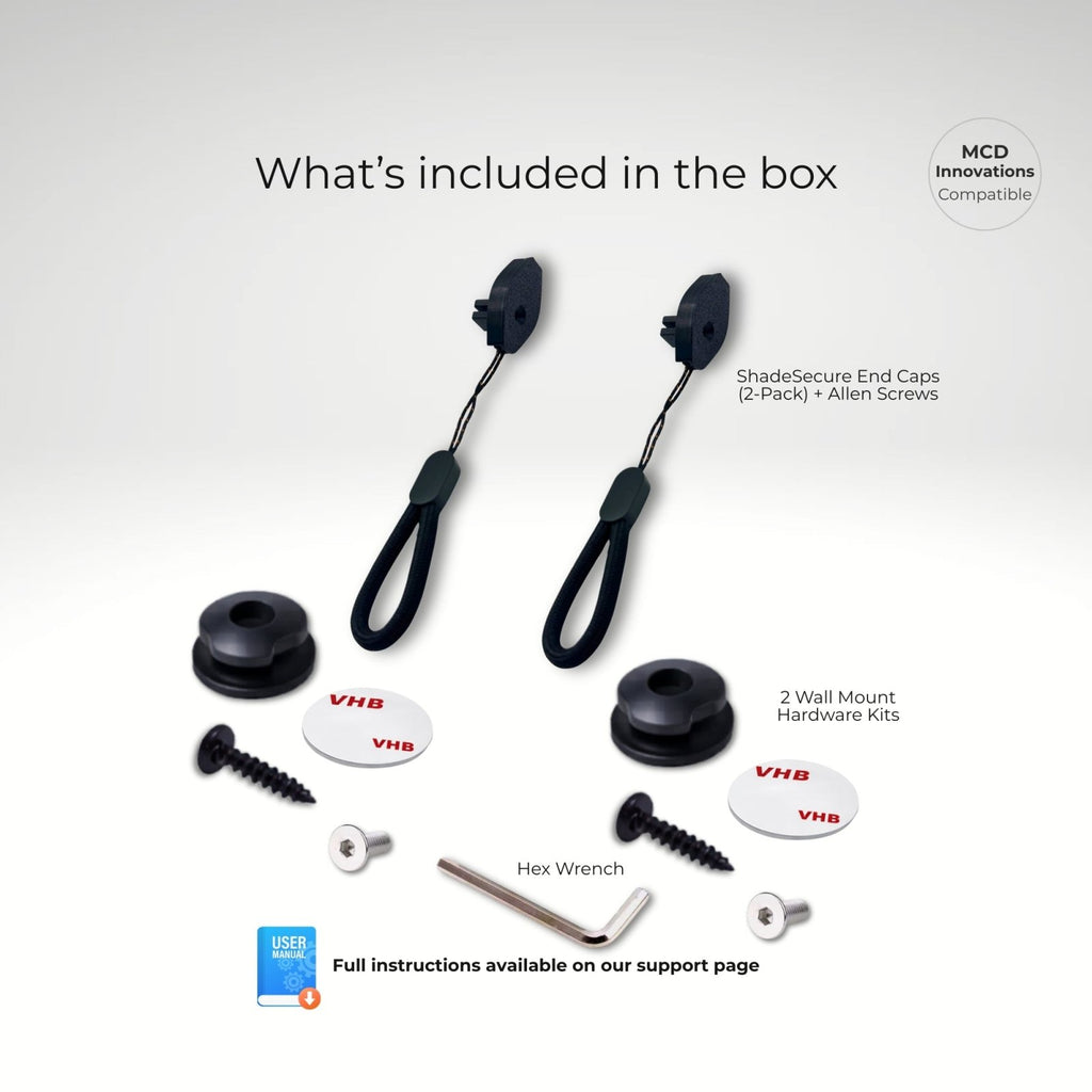 RV ShadeSecure Hold-Down System (MCD Innovations® American Solo Compatible) - Innovative Gear Works