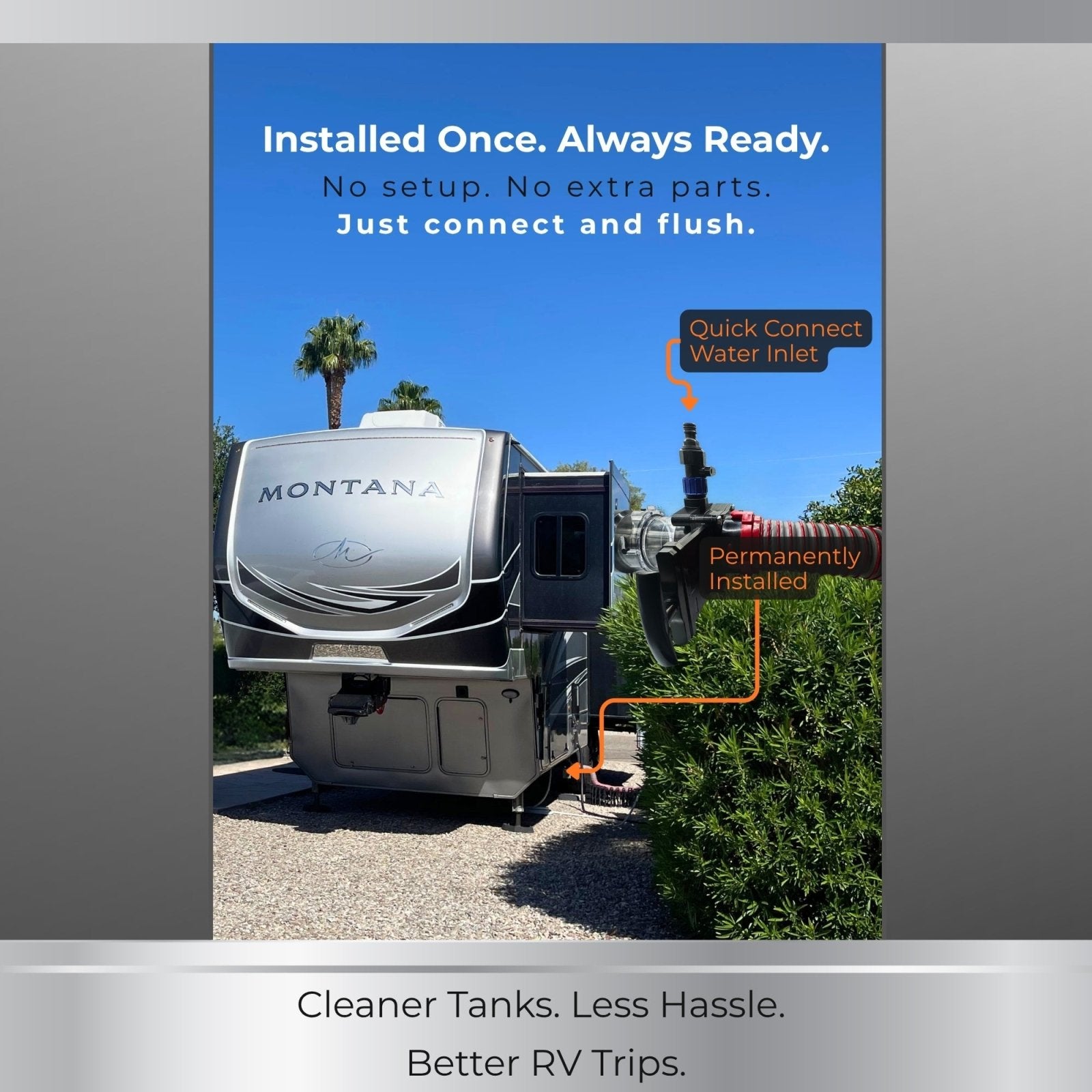 RV FlushMate DIY Back Flush System (Camco® 39053 Compatible) - Innovative Gear Works