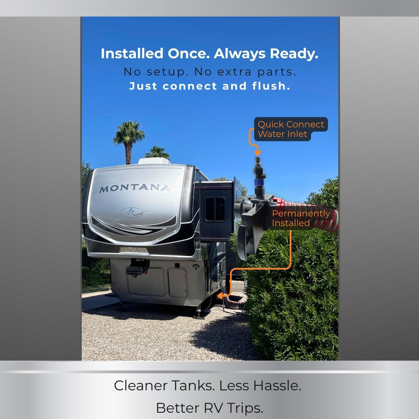 RV FlushMate DIY Back Flush System (Valterra® T58 Compatible) - Innovative Gear Works